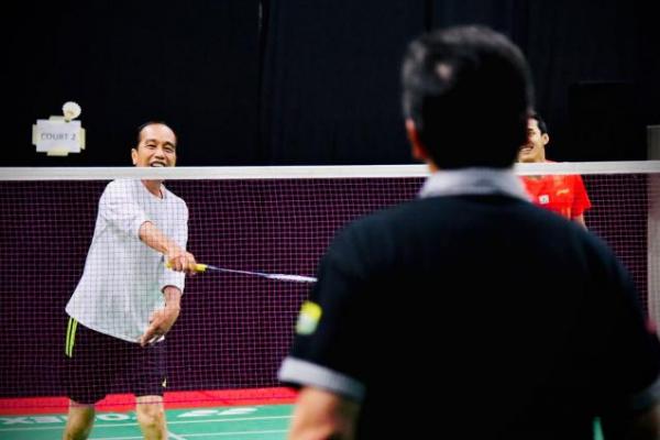 Presiden Jokowi Saksikan BWF World Tour Finals 2021 di Bali
