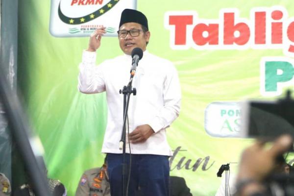 Ribuan Jemaah Tabligh Akbar PKMN Amini Gus Muhaimin Presiden 2024