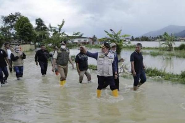 BNPB: 70 Rumah Warga Kota Sungai Penuh Terendam Banjir