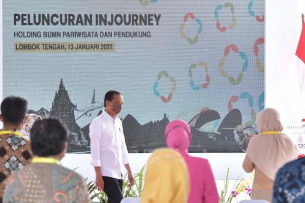 Presiden Jokowi Resmi Luncurkan Holding BUMN Pariwisata dan Pendukung `Injourney`