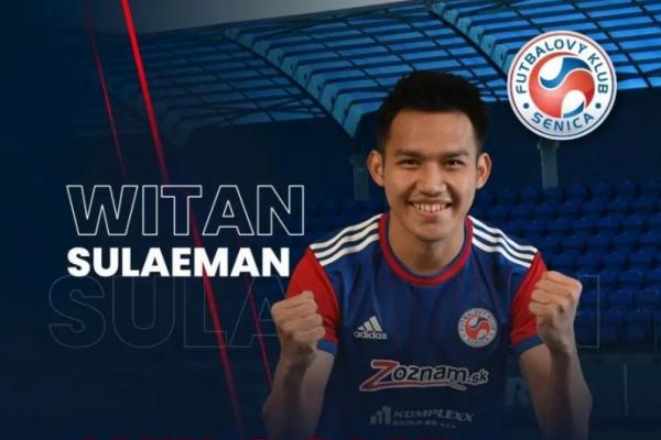 FK Senica Resmi Datangkan Witan Sulaiman