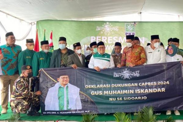 Nahdliyyin Sidoarjo Kompak Dukung Gus Muhaimin Presiden 2024