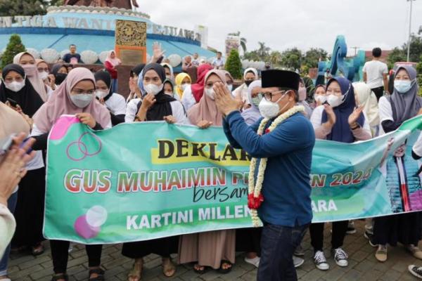 Deklarasi Dukungan, Kartini Milenial Jepara Ingin Gus Muhaimin Angkat Martabat Perempuan