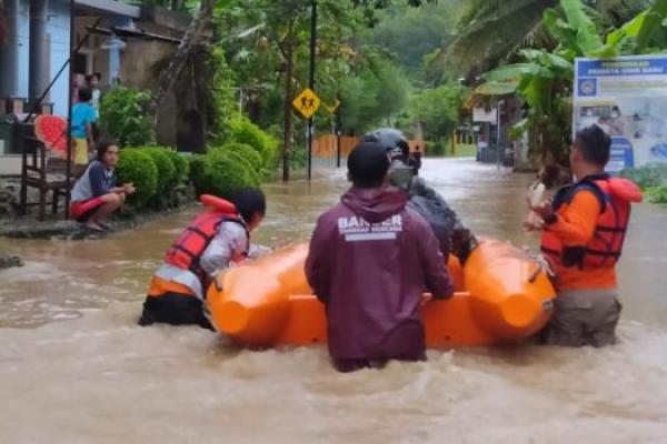219 KK Terdampak Banjir di Kabupaten Tapin Kalsel