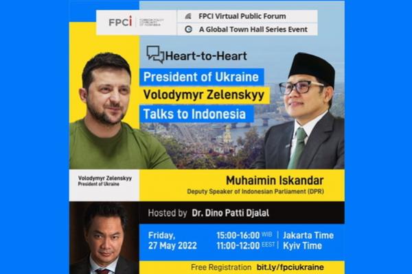 Hari Ini Gus Muhaimin Bincang Online dengan Zelensky soal Perang Rusia-Ukraina