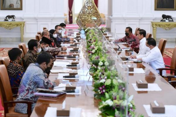 Presiden Jokowi Terima Kunjungan KPU RI, Berikut Arahan untuk Pemilu 2024