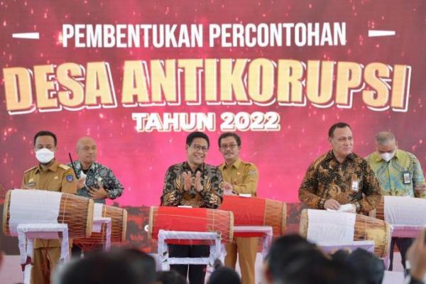 Bersama Ketua KPK, Gus Halim Luncurkan Pembentukan Percontohan Desa Antikorupsi