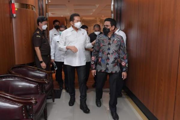 Optimalkan Pemanfaatan Dana Desa, Kemendes PDTT - Kejagung Konsolidasi Soal Pos Jaga Desa