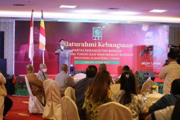 Bertemu Tokoh Buddhis, Gus Muhaimin Tegaskan PKB Terbuka untuk Siapapun