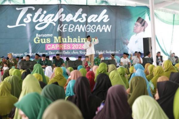Ribuan Kader Muslimat NU Doakan Gus Muhaimin Presiden 2024