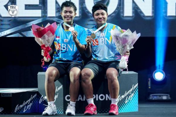 Top! Juara Malaysia Open 2022, Apriyani/Siti Fadia Catat Sejarah
