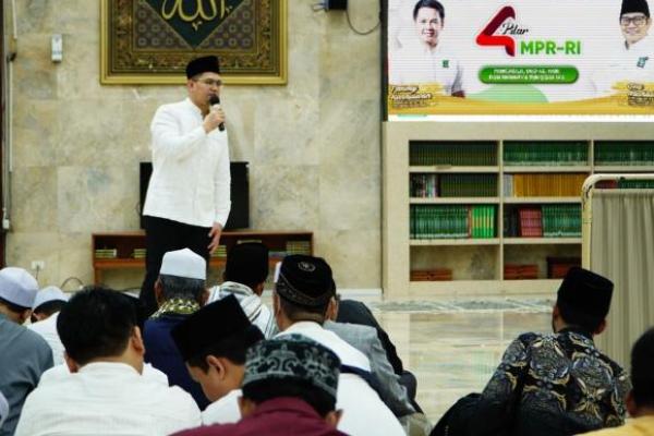 Sosialisasi 4 Pilar, Ini Pesan Tommy Kurniawan kepada Generasi Muda