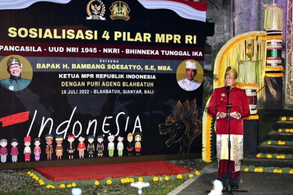 Ketua MPR RI Ajak Elemen Bangsa Perkuat Ketahanan Budaya Bangsa