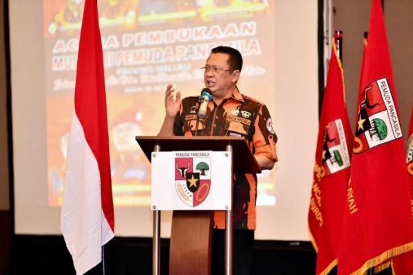 Buka Muswil II Pemuda Pancasila Maluku, Begini Pesan Bamsoet