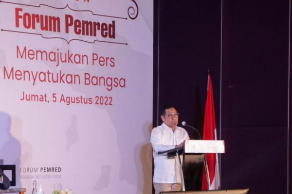 Di Depan Forum Pemred, Gus Muhaimin Sampaikan Tiga PR 5 Tahun Mendatang