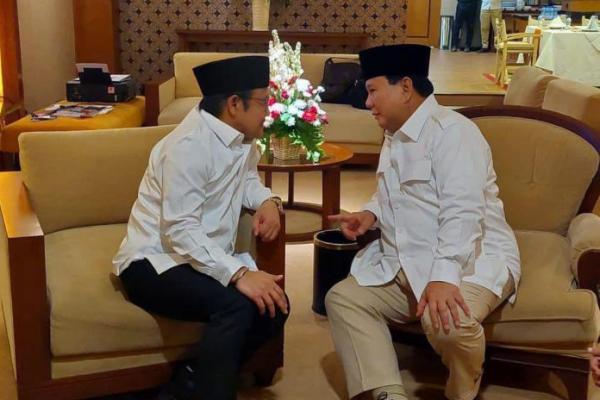 Deklarasi Koalisi, Gus Muhaimin-Prabowo Saling Beradu Pantun