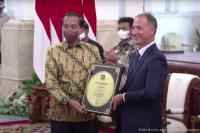 Indonesia Raih Penghargaan Swasembada Beras dari IRRI