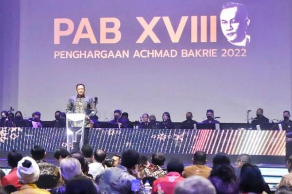 Bamsoet Apresiasi Penghargaan Achmad Bakrie XVIII 2022