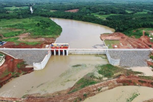 Menuju Ketahanan Pangan, Pemerintah Kebut Pembangunan Bendungan Margatiga