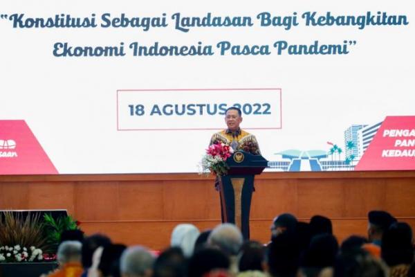 Hari Konstitusi dan Hari Ulang Tahun ke-77 MPR RI, Begini Amanah Bamsoet