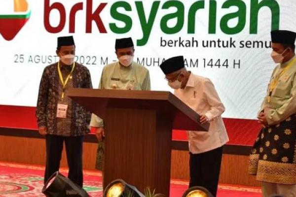 Resmikan BRK Syariah, Ini Arahan Wapres Ma`ruf Amin