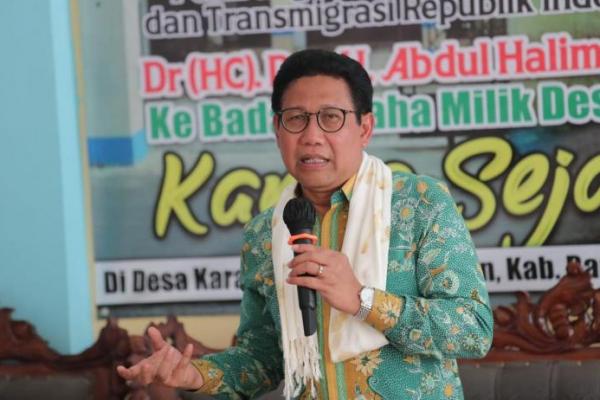 Upaya Gus Halim Pulihkan Ekonomi Nasional di Level Desa