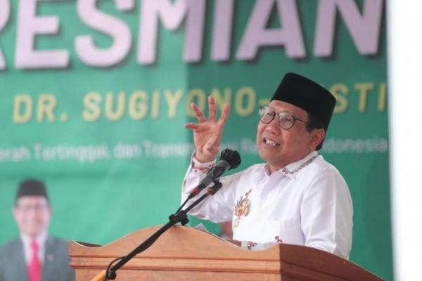 Resmikan Masjid Prof DR Sugiyono, Gus Halim: Jadikan Masjid sebagai Pusat Aktivitas Masyarakat