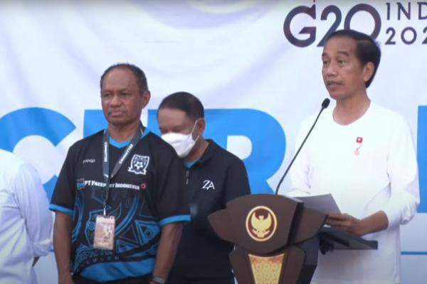 Presiden Jokowi Resmi Luncurkan Papua Football Academy