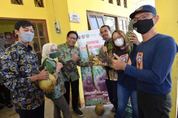 Bermitra dengan BOSF, Gus Halim Apresiasi Keterlibatan BUMDes Penyang Lestarikan Orangutan