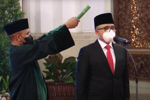 Dilantik Jadi Menteri PANRB, Azwar Anas Siap Dukung Program Pemerintah