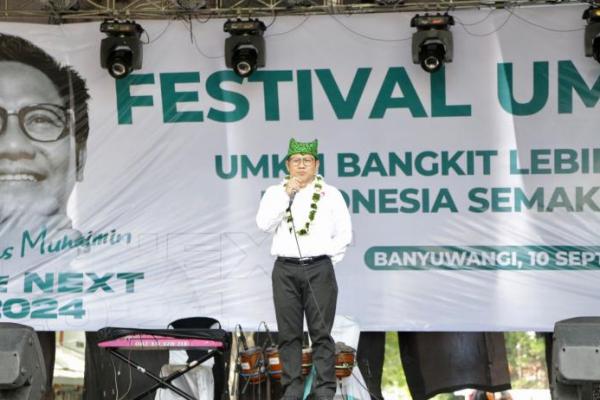 Gus Muhaimin Festival Dorong Pertumbuhan UMKM Pasca Pandemi