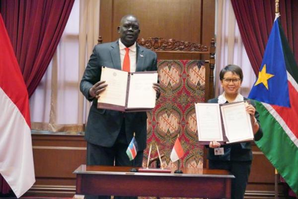 Indonesia-Sudan Selatan Resmi Miliki Hubungan Diplomatik