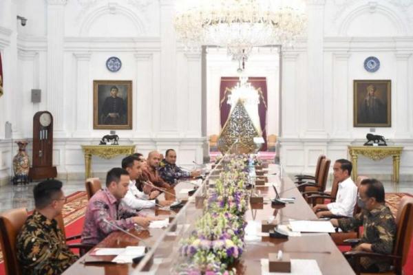 HIPMI Laporkan Rencana Munas ke Presiden Jokowi