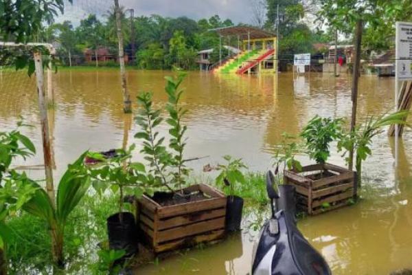Dilanda Banjir, Akses Jalan di Aceh Tamiang Terputus