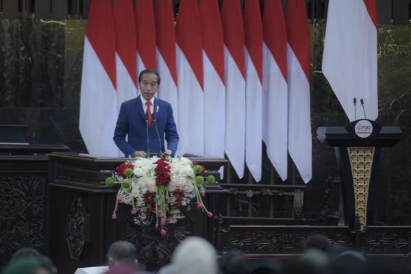 Presiden Jokowi Ajak Parlemen G20 Pererat Kerja Sama untuk Pemulihan Global