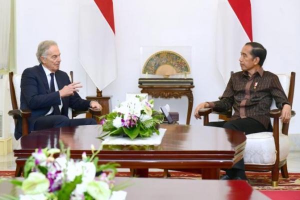 Temui Presiden Jokowi, Tony Blair Siap Promosikan IKN ke Dunia Internasional