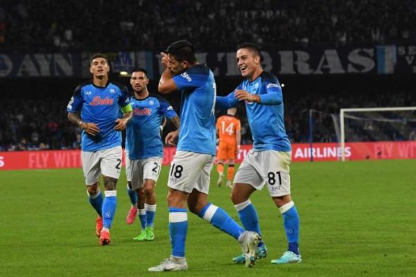 Liga Champions: Belum Terkalahkan, Napoli Masuk Jajaran Grup Elite