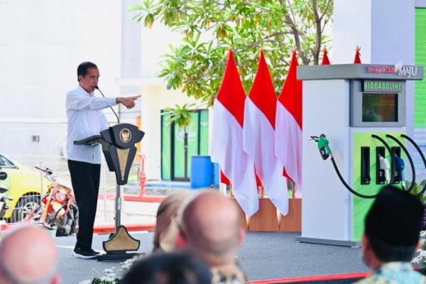 Presiden Jokowi Resmikan Program Bioetanol Tebu untuk Ketahanan Energi di Mojokerto