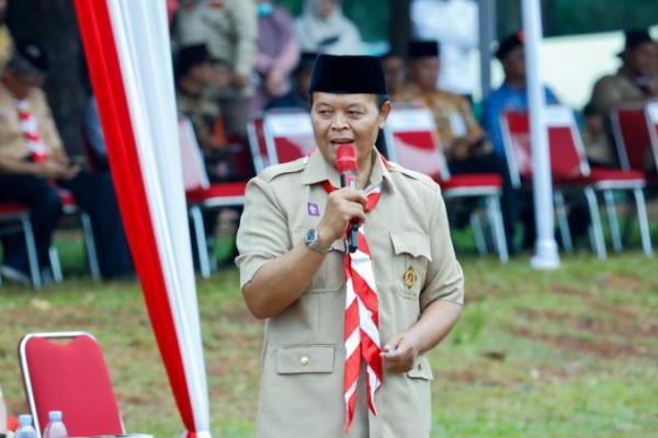 HNW: Pramuka Bisa Jadi Sarana Santri Berkualitas dan Cinta NKRI