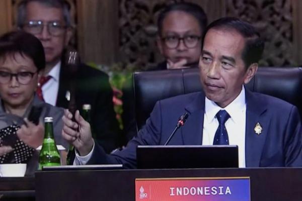 Dengan Penuh Bangga, Presiden Jokowi Resmi Buka KTT G20 Bali