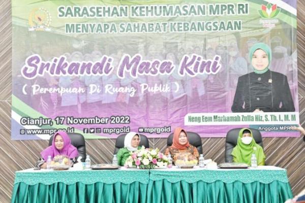 Sarasehan Kehumasan MPR, Siti Fauziah: Perempuan Lebih Mudah Berperan di Era Digital