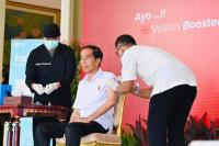 Presiden Jokowi Ajak Masyarakat Vaksinasi Booster