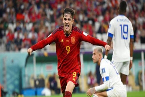 Piala Dunia 2022: Gavi Cetak Rekor Usai Sumbang Gol untuk Spanyol