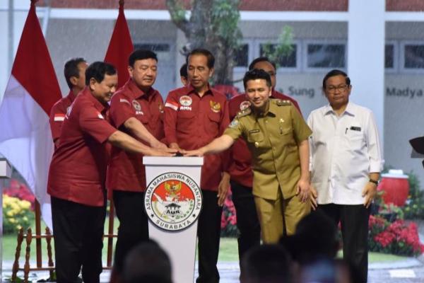 Presiden Jokowi Resmikan Asrama Mahasiswa Nusantara Surabaya