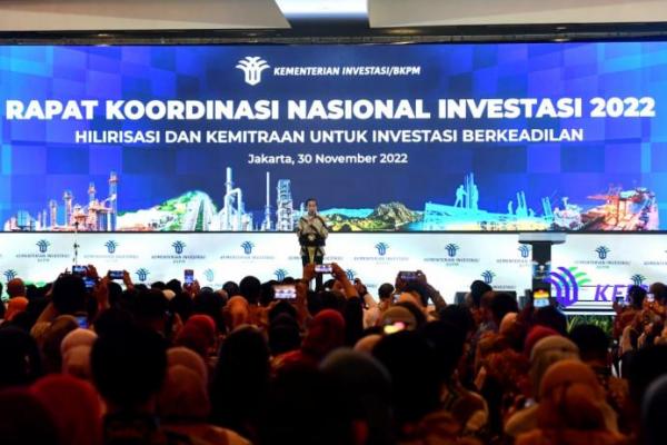 Buka Rakornas Investasi, Jokowi Minta Tak Persulit Perizinan Investasi