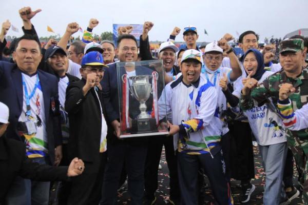 Kota Tangerang Raih Juara Umum Porprov Banten 2022