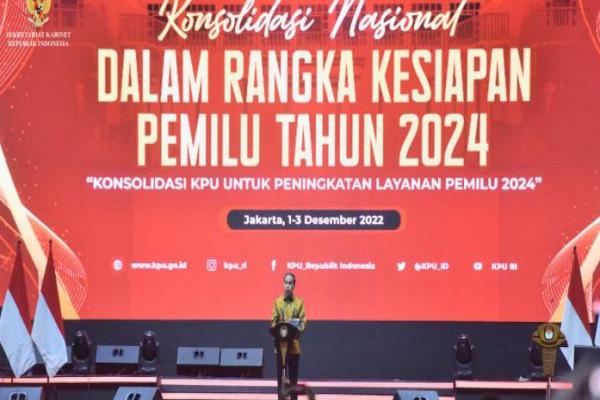 Presiden Tekankan Lima Hal Terkait Pemilu Serentak 2024