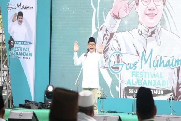 Buka Grand Final Festival Al Banjari, Gus Muhaimin: Jaga Tradisi Keagamaan