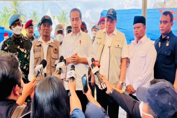 Presiden Jokowi Pastikan Pembangunan Rumah Warga Relokasi Gempa Cianjur Segera Dimulai