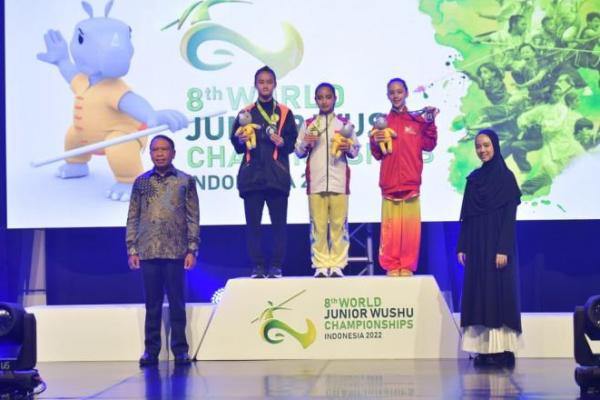 Menpora Amali Bangga Torehan Medali Emas Indonesia pada Kejuaraan Dunia Wushu Junior 2022